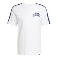 
              Adidas Men's Collegiate Script Graphic T-Shirt, White, Medium
            