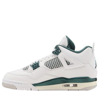 
              Nike Air Jordan Mens Air 4 Retro White/Oxidized Green-White FQ8138-103 10
            
