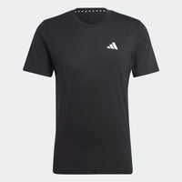 
              adidas Men's Essentials Feel Ready Training T-Shirt, Black/White, X-Large
            