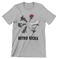 
              Circle of J's Shirt to Match Retro - Sneakers Men's Hipster Tee, Tshirt to Match Retro -s Blue
            