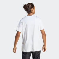 
              adidas Men's Essentials 3-stripes Tee, White/Black, Medium
            