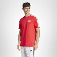 
              Adidas Men's Codes Collegiate Sportswear T-Shirt, Pure Ruby, Medium
            
