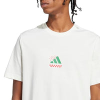 
              Adidas Men's Lounge Pizza Sportswear T-Shirt, Off White, XX-Large
            