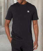 
              adidas Originals Mens Trefoil Essentials T-Shirt Black Medium
            