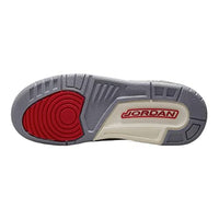 
              Nike Air Jordan 3 Retro White Cement Reimaged Grade School Summit White/Fire Red-Black DM0967-100 7Y, 7 Big Kid
            