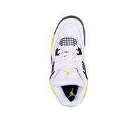 
              Nike Air Jordan 4 Retro (GS) Big Kid Shoes, White/LT-Lemon Twist (HJ5990-100), Size 4Y US
            