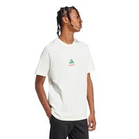 
              Adidas Men's Lounge Pizza Sportswear T-Shirt, Off White, XX-Large
            