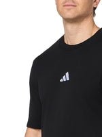 
              Adidas Men's Essentials 3-Stripes Sportswear T-Shirt, Black/White, Large
            