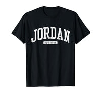 
              Jordan New York NY JS03 College University Style T-Shirt, Men, Black, 6X-Large
            