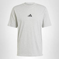 
              Adidas Men's Essentials Small Logo Sportswear T-Shirt, Medium Grey Heather/Black, Medium
            