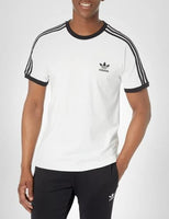 
              adidas Originals Mens Adicolor Classics 3-Stripes T-Shirt White X-Large
            