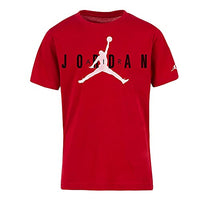 
              Jordan Boy's Logo T-Shirt (Big Kids) Gym Red MD (10-12 Big Kid)
            