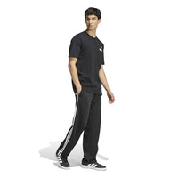 
              adidas Men's Mini Embroidery Basketball Graphic T-Shirt, Black, Large
            