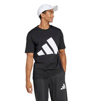 
              Adidas Men's Essentials Big Logo T-Shirt, Black/White, X-Large
            
