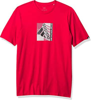 
              adidas mens Retro Media Case Tee Scarlet X-Large
            