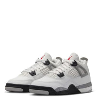 
              Air Jordan 4 Retro OG "White Cement" (Preschool)
            