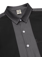 
              Hardaddy Men's Vintage Bowling Shirt Short Sleeve Button Down Hawaiian Summer Beach Casual Shirts Gray-2 3XL
            