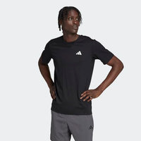 
              adidas Men's Essentials Feel Ready Training T-Shirt, Black/White, X-Large
            