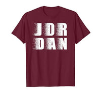 
              Name Jordan Distressed Typography - Retro Jordan Name Design T-Shirt, Men, Burgundy, 3X-Large
            