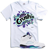 
              We Will fit Crushn Shirt to Match The Jordan 5 Grapes Purple Emerald Green (US, Alpha, XX-Large, Regular, Regular)
            
