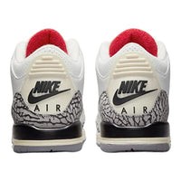 
              Nike Air Jordan 3 Retro White Cement Reimaged Grade School Summit White/Fire Red-Black DM0967-100 7Y, 7 Big Kid
            
