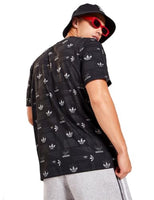 
              adidas Originals Men's AOP All-Over Logos T-Shirt, Black, Medium
            