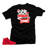 
              SNELOS Shirt to Match Jordan (Jordan 12 Bulls 99 Problems Shirt (Black), XL)
            