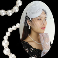 
              Heliltd 5Pcs Fascinators for Women Tea Party Fascinator Hat for Women Veil Tea Party Hats and Gloves Set
            