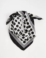 
              Women Lightweight Hair Bandanas -Silk Feeling Neck-Head-Hair Scarf Headband
            