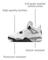
              JORDAN AIR JORDAN 4 RETRO WHITE CEMENT
            