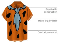 
              Bowling Shirts for Men Vintage Short Sleeve Nostalgic Movie Fun Hawaiian Casual Button Down Art Shirts
            