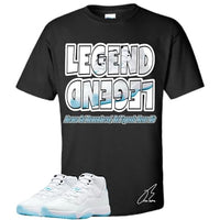 
              Shirt To Match 11 Legend Blue, Unisex Sneaker Graphic Tee,Best Gift,Christmas (Black, XXL)
            