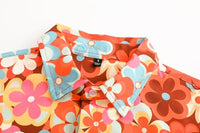 
              70s Outfits for Men Short Sleeve Casual Button Down 70s Shirts for Men 70s Disco Retro 70s Floral Hip Hop Shirts Paisley Shirt
            