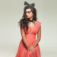 
              LmashRbaiw 1950s Accessories,50s Outfit for Women,Halloween Accessories for Women,Sexy Halloween Costumes,Cat Eye Glasses,50s Halloween Costumes for Cosplay Party,Hippie Costume
            