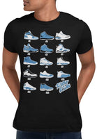 
              Jordan Retro Sneakers University Blue Image T Shirt to Match Jordans
            