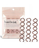 
              Kitsch Spiral Bobby Pins - Hair Accessories For Women - Brown, 3pcs
            