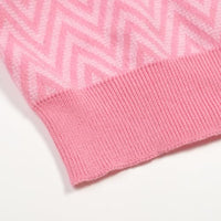 
              OXKNIT Men's Retro Knitted Poloshirt, 1960s Mod Vintage Texture Polo Cotton Short Sleeve with Quarter Button Pink
            