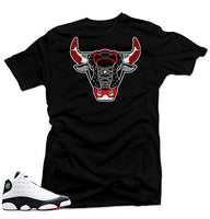 
              SNELOS Shirt to Match Jordan (Jordan 13 He got Game Shirt (Bull), 5XL)
            