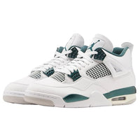 
              Nike Air Jordan Mens Air 4 Retro White/Oxidized Green-White FQ8138-103 10
            