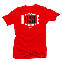 
              SNELOS Shoe Coordinating Graphic T Shirt for Men Casual Streetwear Cotton Tee for Sneaker Lovers (4 FIBA.Stay Humble(Red), S)
            