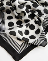 
              Women Lightweight Hair Bandanas -Silk Feeling Neck-Head-Hair Scarf Headband
            