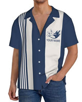 
              Custom Bowling Shirt for Men Women Personalized Name Bowling Jersey Casual Hawaiian Shirts Customized Retro Polo, S27
            