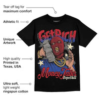 
              DopeSkill Graphic Tee Rare Air 4s Streetwear Crewneck Unisex Hypebeast T-Shirt Cool Sneaker Colour Matching Shirt Get Rich (Black - L)
            
