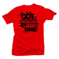 
              SNELOS Shirt to Match Jordan (Jordan 12 Bulls 99 Problems Shirt (Red), XL)
            