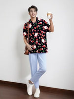 
              Gwnnb Christmas Bowling Shirts for Men Short Sleeve Regular Fit Retro Casual Button Down Holiday Hawaiian Shirts
            