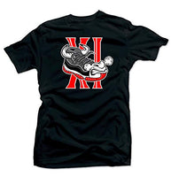 
              SNELOS Jordan 11 Bred 2019 Match Shirts (Jordan 11 Bred 2019 - Bull 11 (Black), 2XL)
            