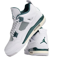 
              Nike Air Jordan Mens Air 4 Retro White/Oxidized Green-White FQ8138-103 10
            