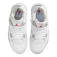 
              Jordan Air 4 Retro (Big Kid) White/Fire Red/Tech Grey/Black 7 Big Kid M
            