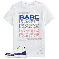
              Shirt to Match 3 Rare Air/Blue, Rare Shoe Coordinating Graphic Tee, Best Gift, Mens Clothing, Unisex Tops (US, Alpha, X-Large, Regular, Regular, White)
            