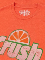
              Tee Luv Men's Faded Orange Crush Shirt - Retro Crush Soda Logo T-Shirt, Orange Heather, L
            